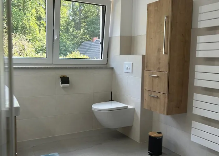 Waldesruh Mit Kaminofen Und Balkon דירה *