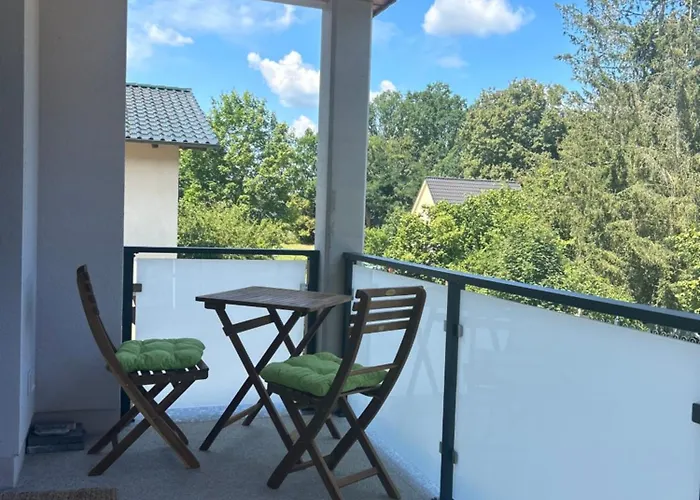 Waldesruh Mit Kaminofen Und Balkon Seilershof